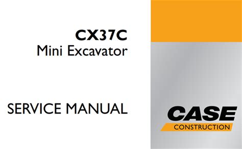 case cx37c service manual